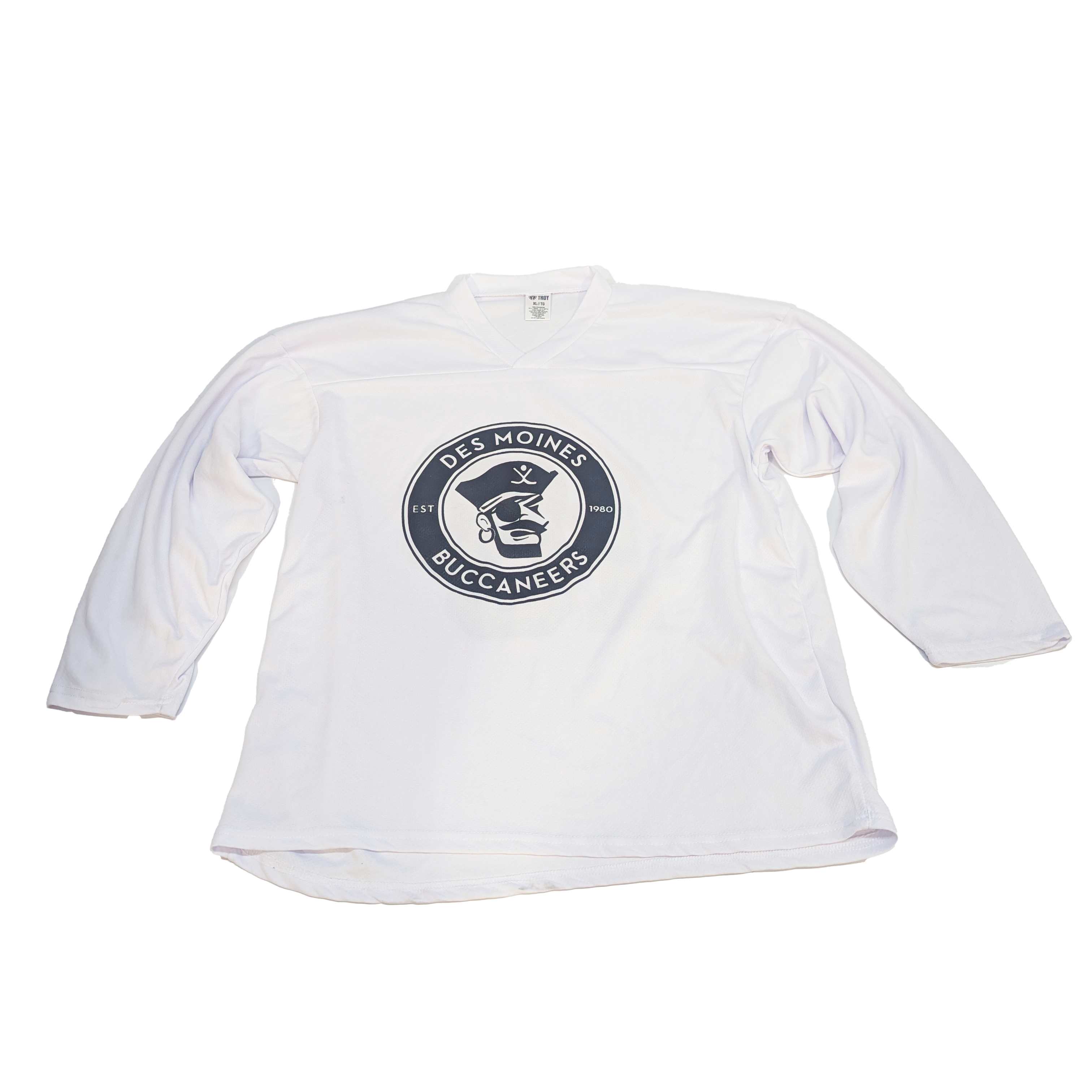 Troy - Nouveau maillot d'entraînement USHL (blanc)